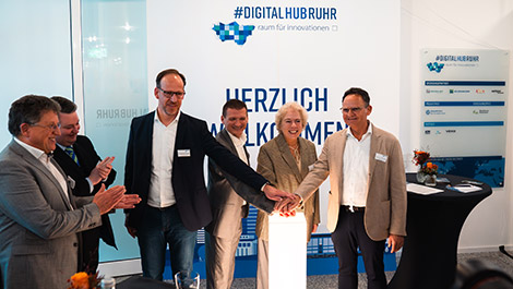 [Translate to Englisch:] Digital Hub Ruhr Eröffnung